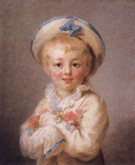Jean-Honore Fragonard A Boy as Pierrot oil painting image